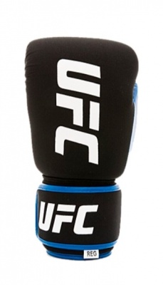  Перчатки UFC для бокса и ММА Размер L голубой