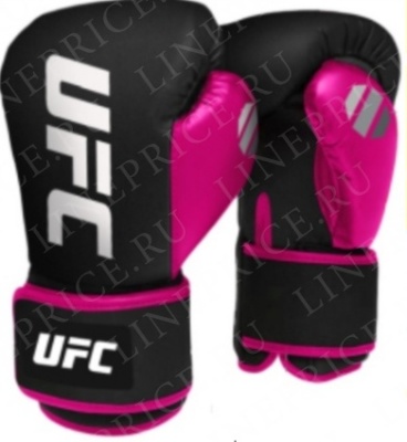  Перчатки UFC для бокса и ММА Размер REG розовый