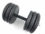  Гантель разборная обрезиненная MB Barbell Atlet 31,5 кг
