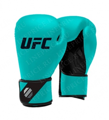  Перчатки UFC тренировочные для спарринга 6 унций голубой